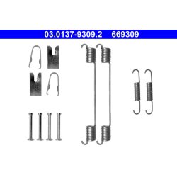 Brake Shoes Kit ATE 03.0137-9309.2 OE Ref 77363851