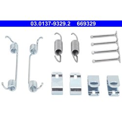 Kit de mâchoires de frein à main ATE 03.0137-9329.2 pour HYUNDAI, KIA ATE