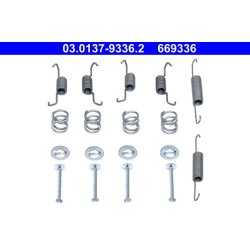 Kit de mâchoires de frein à main ATE 03.0137-9336.2 pour TOYOTA OE 04942-0F010 ATE