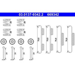 Handbrake Shoes Kit ATE 03.0137-9342.2 OE Ref A4709931500