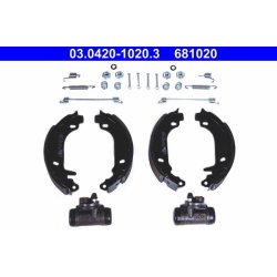 Brake Shoe Set ATE 03.0420-1020.3 OE Ref 7701203862