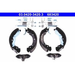 Brake Shoe Set ATE 03.0420-3420.3