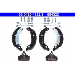 Brake Shoe Set ATE 03.0420-4322.3