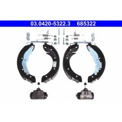 Brake Shoe Set ATE 03.0420-5322.3