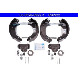 Brake Shoe Set ATE 03.0520-0922.3 OE Ref 7701204236