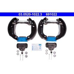 Brake Shoe Set ATE 03.0520-1022.3 OE Ref 7701205099