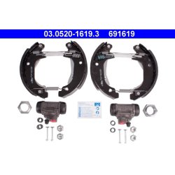 Brake Shoe Set ATE 03.0520-1619.3 OE Ref 424229