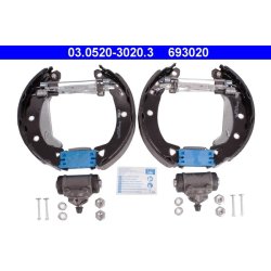 Brake Shoe Set ATE 03.0520-3020.3 OE Ref 7701205103