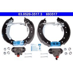 Brake Shoe Set ATE 03.0520-3517.3 OE Ref 7701208114