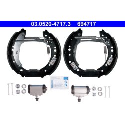 Brake Shoe Set ATE 03.0520-4717.3 OE Ref 7701209591
