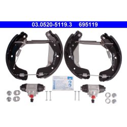 Brake Shoe Set ATE 03.0520-5119.3