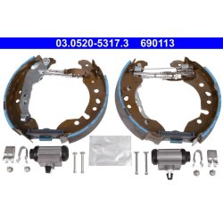 Brake Shoe Set ATE 03.0520-5317.3 OE Ref 440A06262R