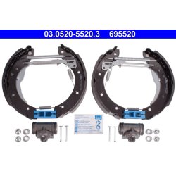 Brake Shoe Set ATE 03.0520-5520.3 OE Ref 7701205341