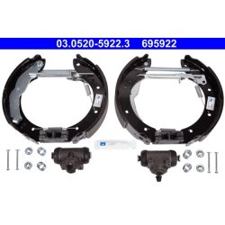 Brake Shoe Set ATE 03.0520-5922.3 OE Ref 7701205819