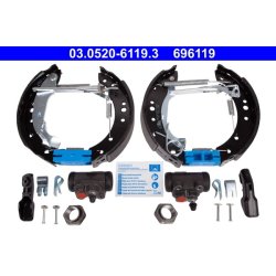 Brake Shoe Set ATE 03.0520-6119.3 OE Ref 424208