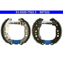Jeu de mâchoires de frein ATE 03.0520-7522.3 pour RENAULT, SMART OE 440A08042R