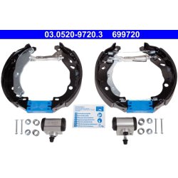 Brake Shoe Set ATE 03.0520-9720.3 OE Ref 1607139080