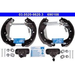 Brake Shoe Set ATE 03.0520-9820.3