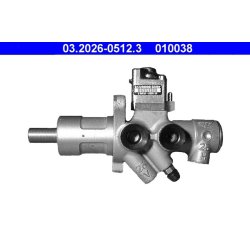 Brake Master Cylinder ATE 03.2026-0512.3