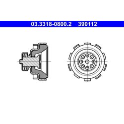 Brake Master Cylinder Repair Kit ATE 03.3318-0800.2 OE Ref 186082