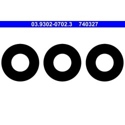 Connector Adapter (bleeding Unit) Gasket Set ATE 03.9302-0702.3