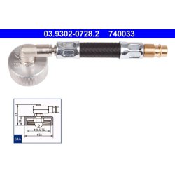 Brake Bleeder Adapter ATE 03.9302-0728.2