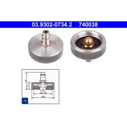 Brake Bleeder Adapter ATE 03.9302-0734.2