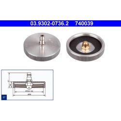 Brake Bleeder Adapter ATE 03.9302-0736.2