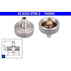 Brake Bleeder Adapter ATE 03.9302-0799.2