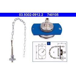 Brake Bleeder Adapter ATE 03.9302-0912.2