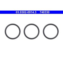 Connector Adapter (bleeding Unit) Gasket Set ATE 03.9302-0914.3