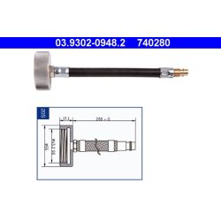 Brake Bleeder Adapter ATE 03.9302-0948.2