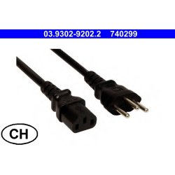 Brake Hydraulics Power Cable ATE 03.9302-9202.2