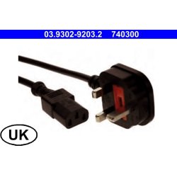 Brake Hydraulics Power Cable ATE 03.9302-9203.2