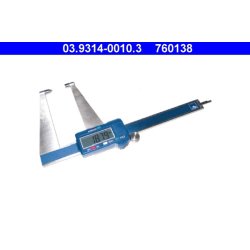 Brake Disc Thickness Vernier Calliper ATE 03.9314-0010.3
