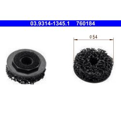 Kit de nettoyage de moyeu de roue, disque de nettoyage ATE 03.9314-1345.1