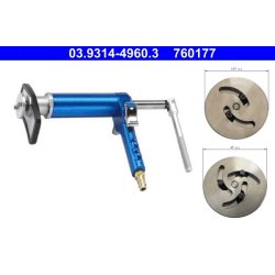 Kit d'outils de réinitialisation des pistons d'étrier de frein ATE 03.9314-4960.3