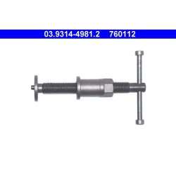 Outil de réinitialisation du piston d'étrier de frein, broche ATE 03.9314-4981.2
