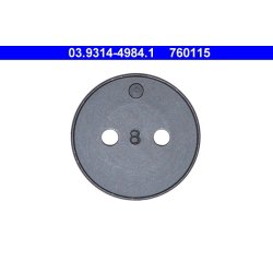 Adaptateur d'outil de réinitialisation d'étrier de frein ATE 03.9314-4984.1
