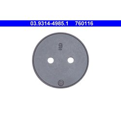 Adaptateur d'outil de réinitialisation d'étrier de frein ATE 03.9314-4985.1