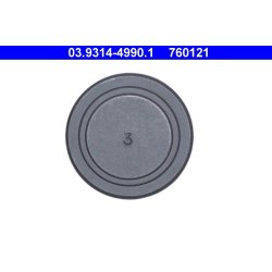 Adaptateur d'outil de réinitialisation d'étrier de frein ATE 03.9314-4990.1