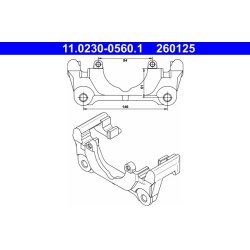 Brake Caliper Bracket ATE 11.0230-0560.1 OE Ref 4B0615125B