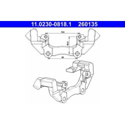 Brake Caliper Bracket ATE 11.0230-0818.1 OE Ref 1347353