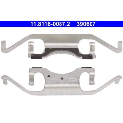 Ressort d'étrier de frein ATE 11.8116-0087.2 pour MERCEDES CLS, Classe E ATE