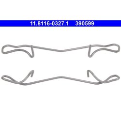 Ressort d'étrier de frein ATE 11.8116-0327.1 pour VOLVO XC90 OE 30665016 ATE