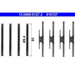 Brake Pad Accessory Kit ATE 13.0460-0127.2 OE Ref 1605804
