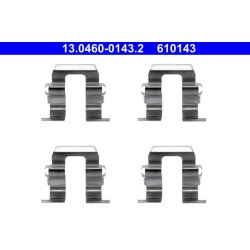 Brake Pad Accessory Kit ATE 13.0460-0143.2 OE Ref 26232AA020