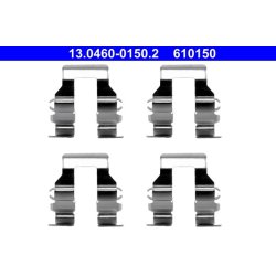 Kit d'accessoires pour plaquettes de frein ATE 13.0460-0150.2 pour MITSUBISHI