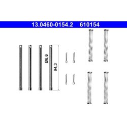 Brake Pad Accessory Kit ATE 13.0460-0154.2