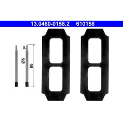 Brake Pad Accessory Kit ATE 13.0460-0158.2 OE Ref 0004214791
